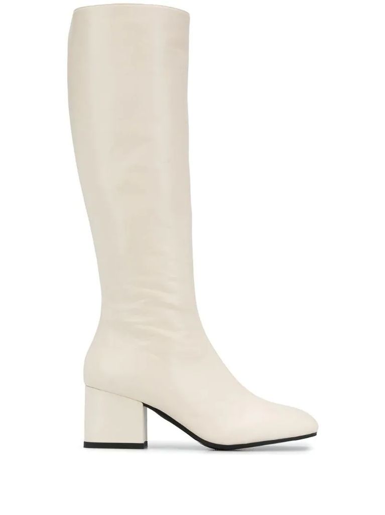 knee-length 60mm boots