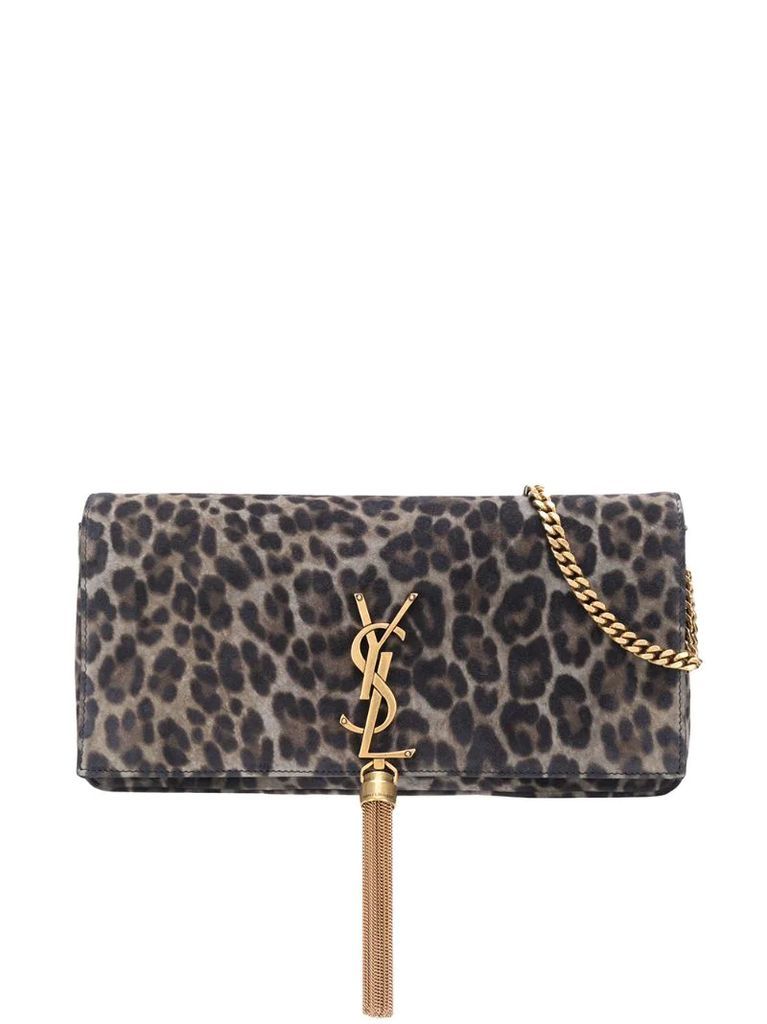Kate leopard shoulder bag
