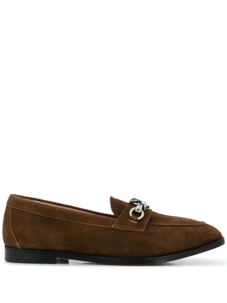 horse-bit detail loafers