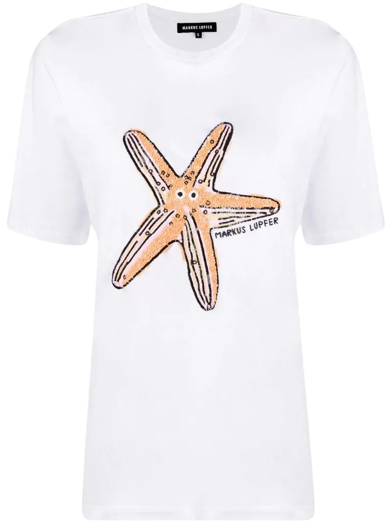 sequin Satrfish T-shirt