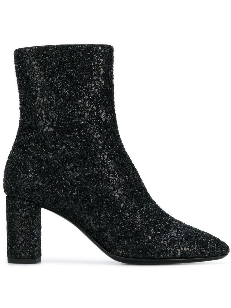 Lou Glitter Sprinkled ankle boots