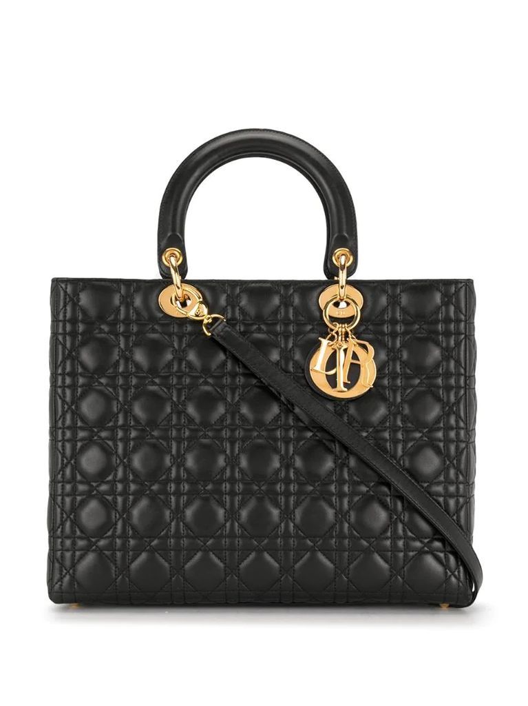 pre-owned Lady Dior Cannage bag