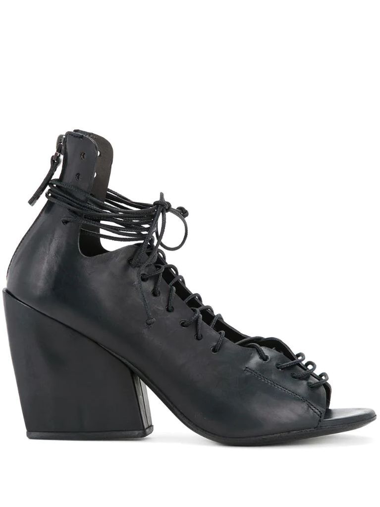 Mostro lace-up booties