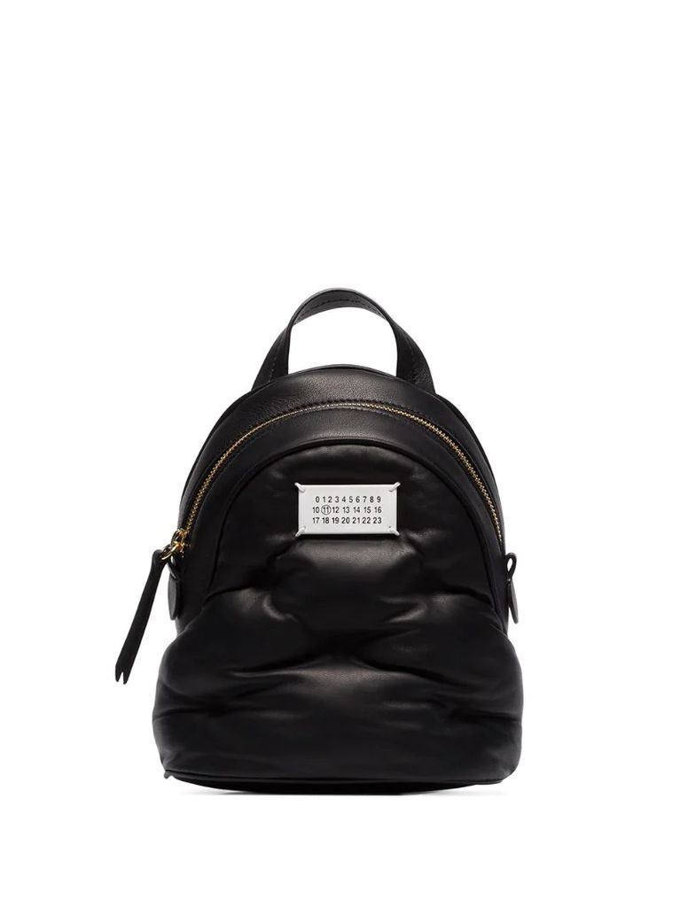 Glam Slam mini leather backpack
