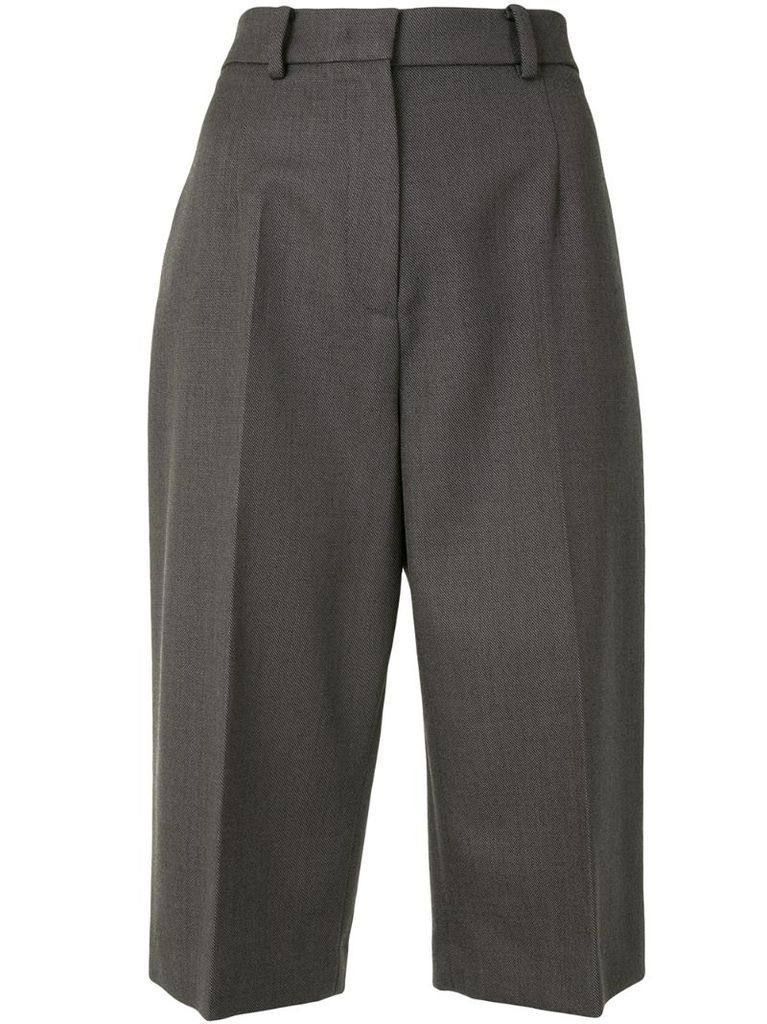 Grisaglia cropped wool trousers