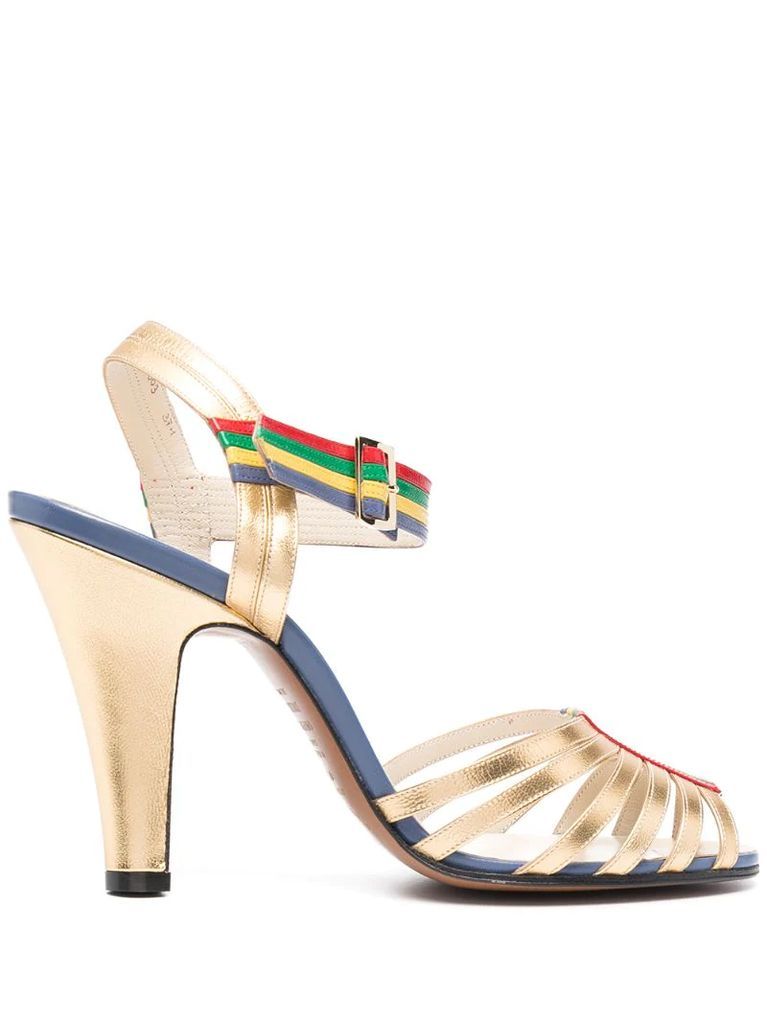 110mm strappy sandals