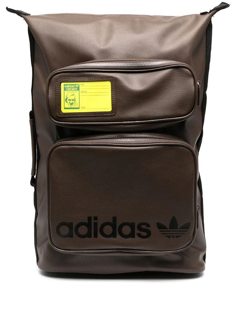Stan logo zipped backpack
