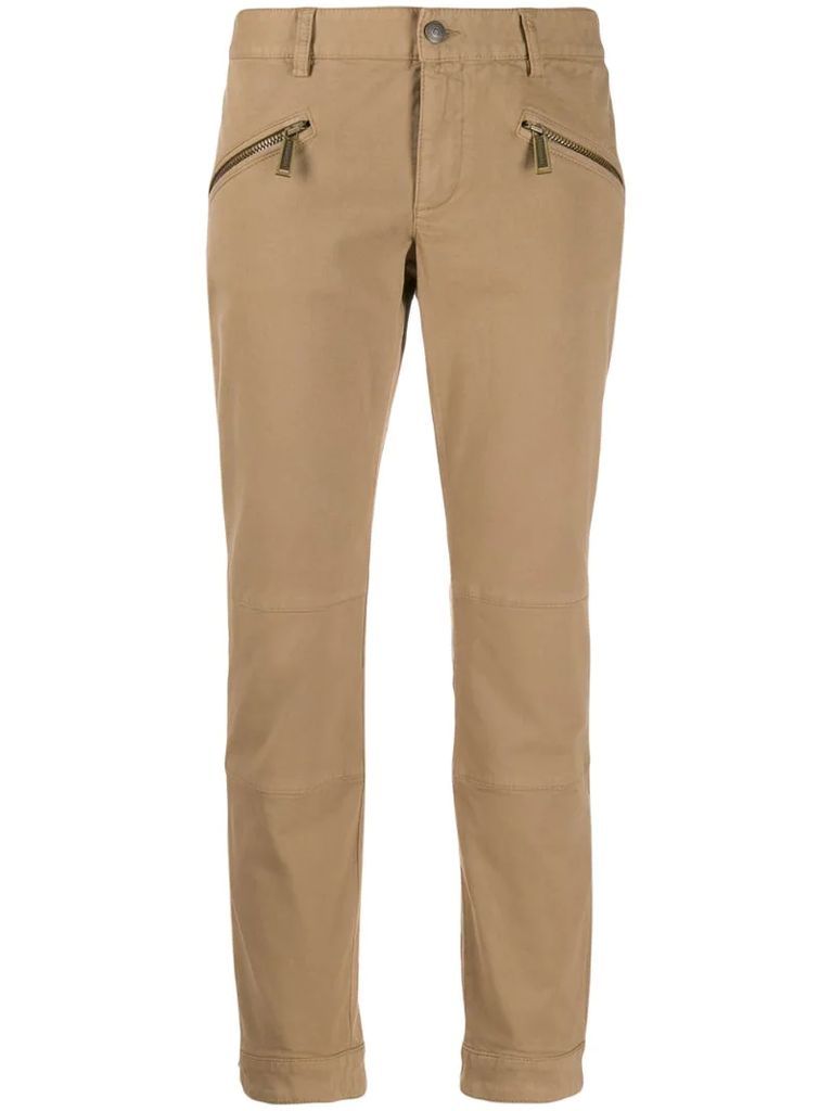 crop skinny trousers