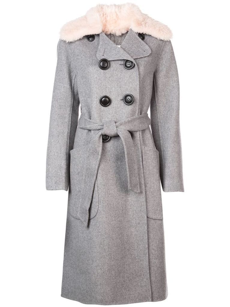 luxury wool trench coat