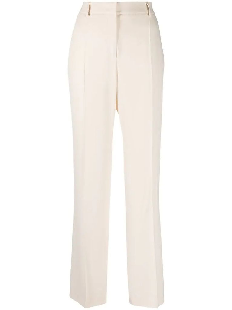 tailored high-waist trousers