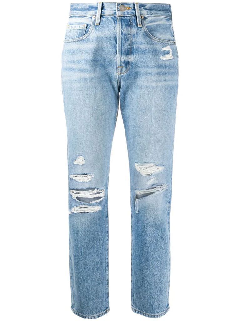 Le Original high-rise straight jeans