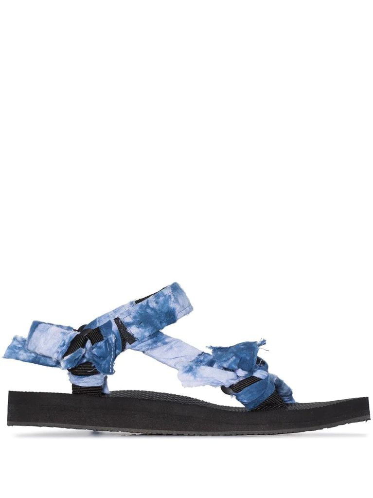 knotted strap flat sandals