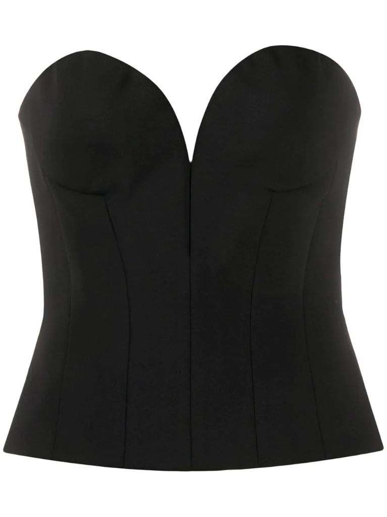 fitted corset top