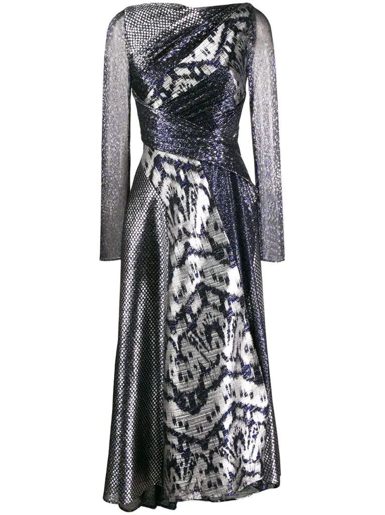 panelled dress