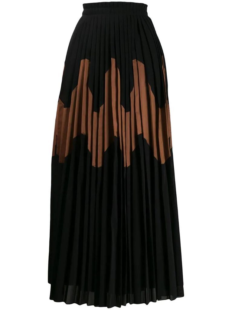 Malindy pleated skirt