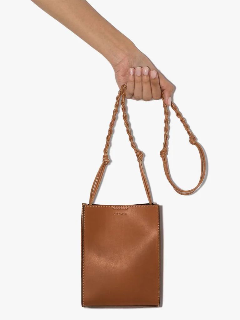 tangle small leather crossbody bag