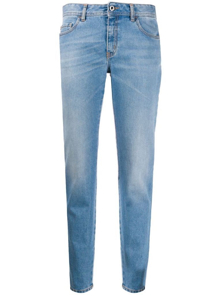low-rise jeans
