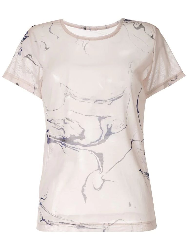 ink print T-shirt