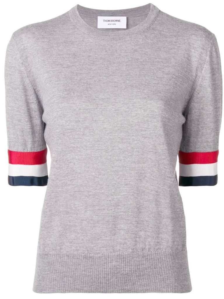 Rwb Cuff Fine Merino Tee