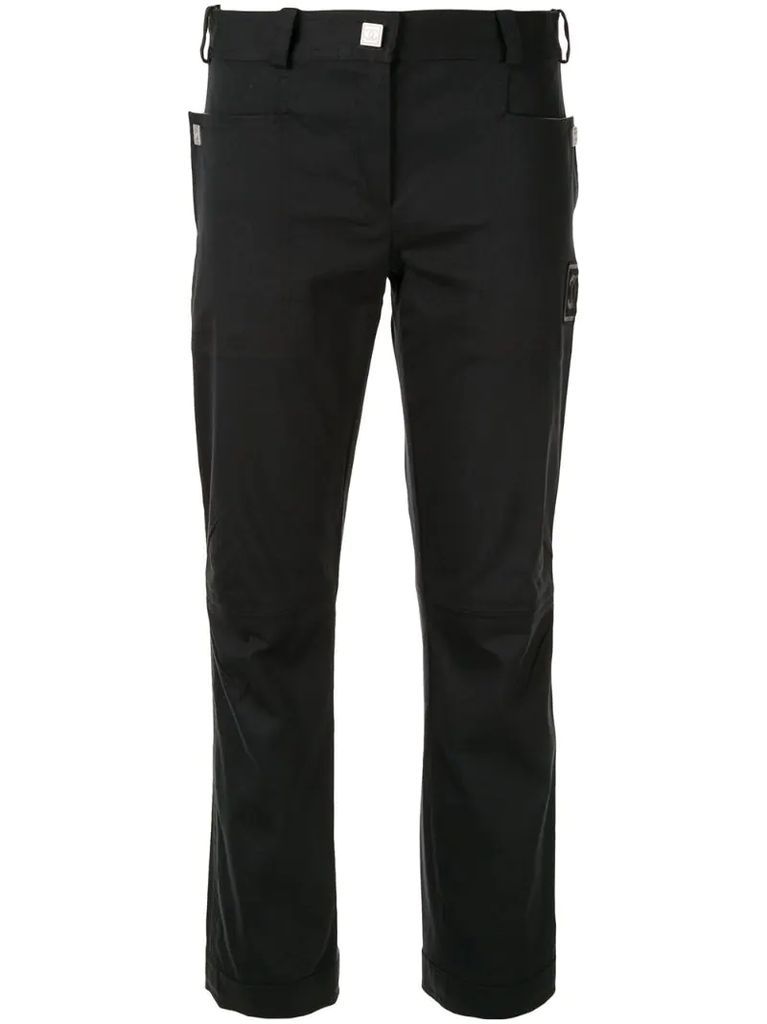 Sports Line slim-fit cropped trousers