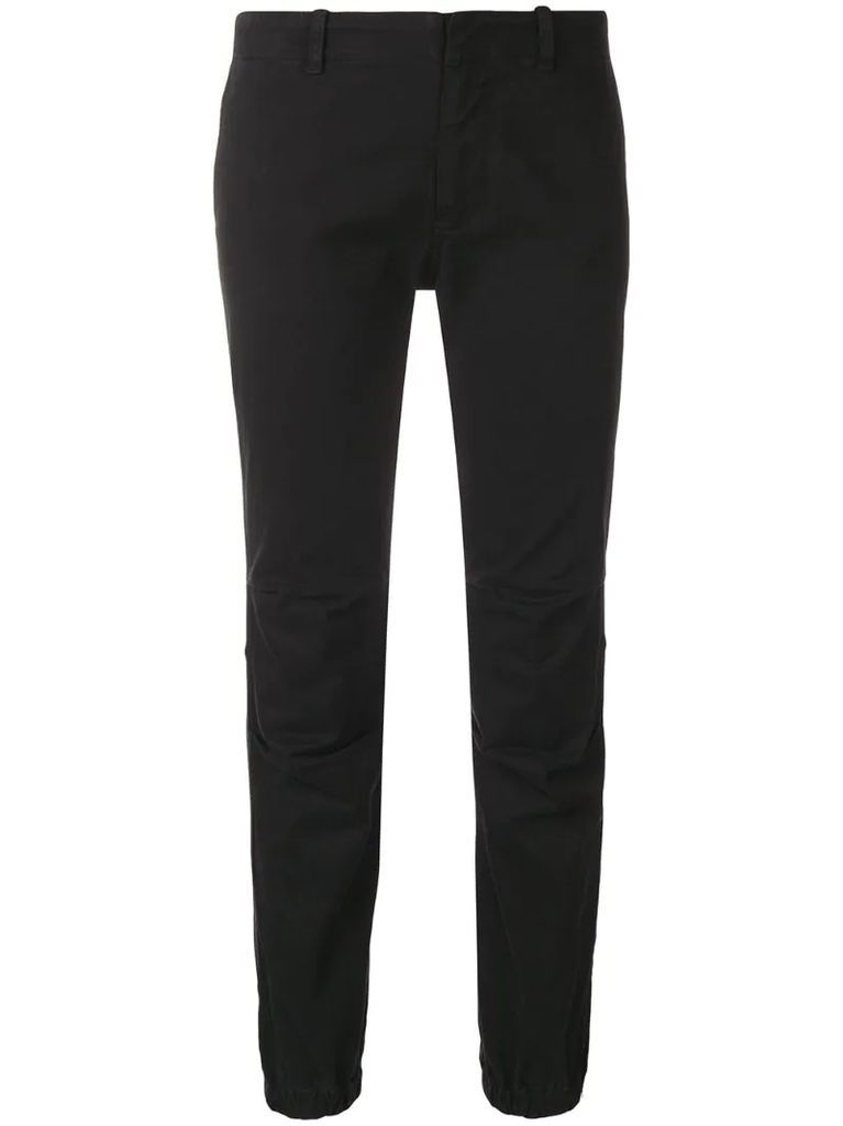 ruched detail trousers