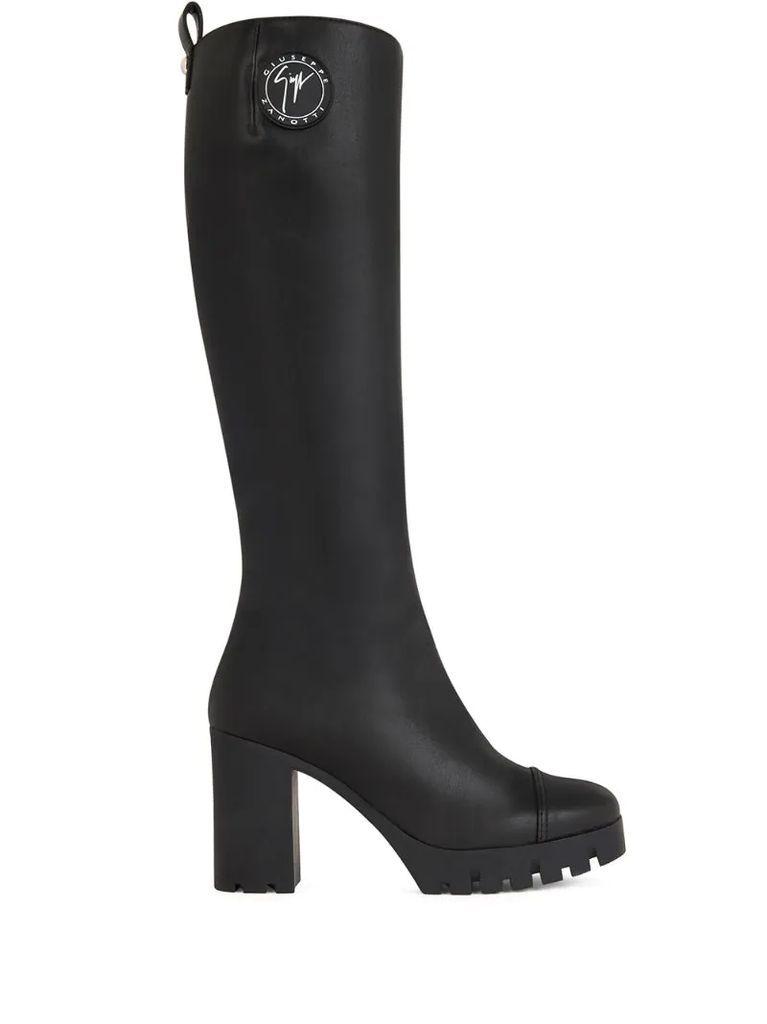 Eclipsis knee-high boots