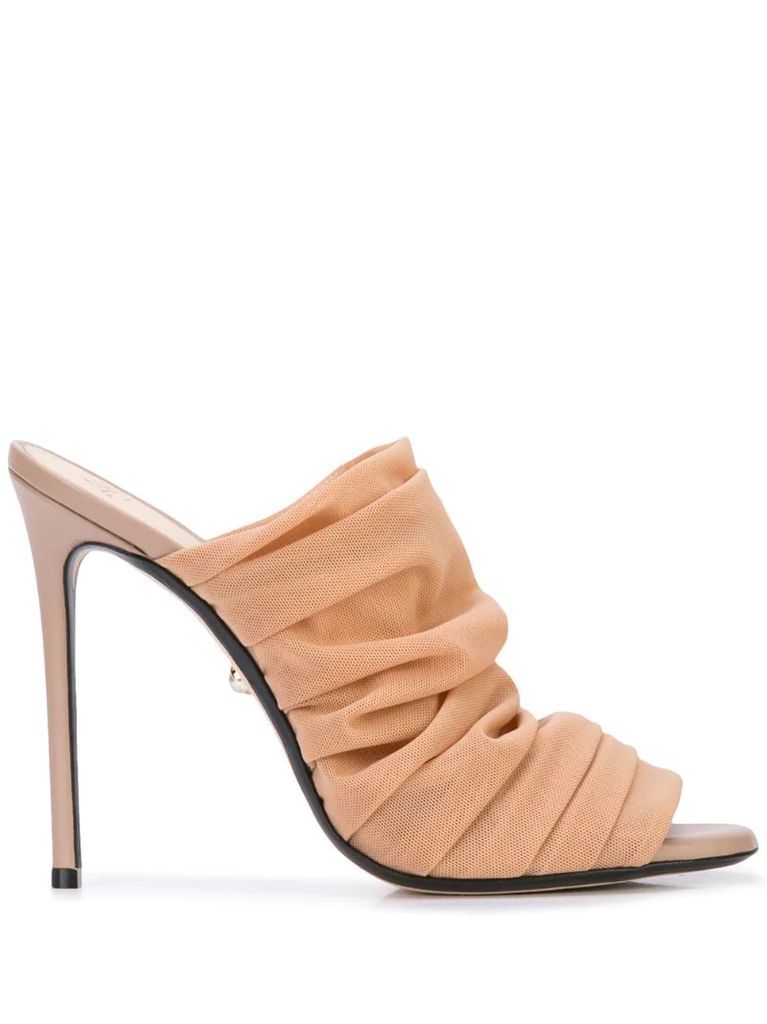 draped front mules