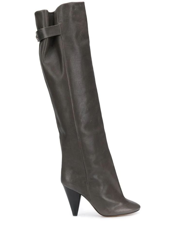 Lacine over-the-knee heeled boots