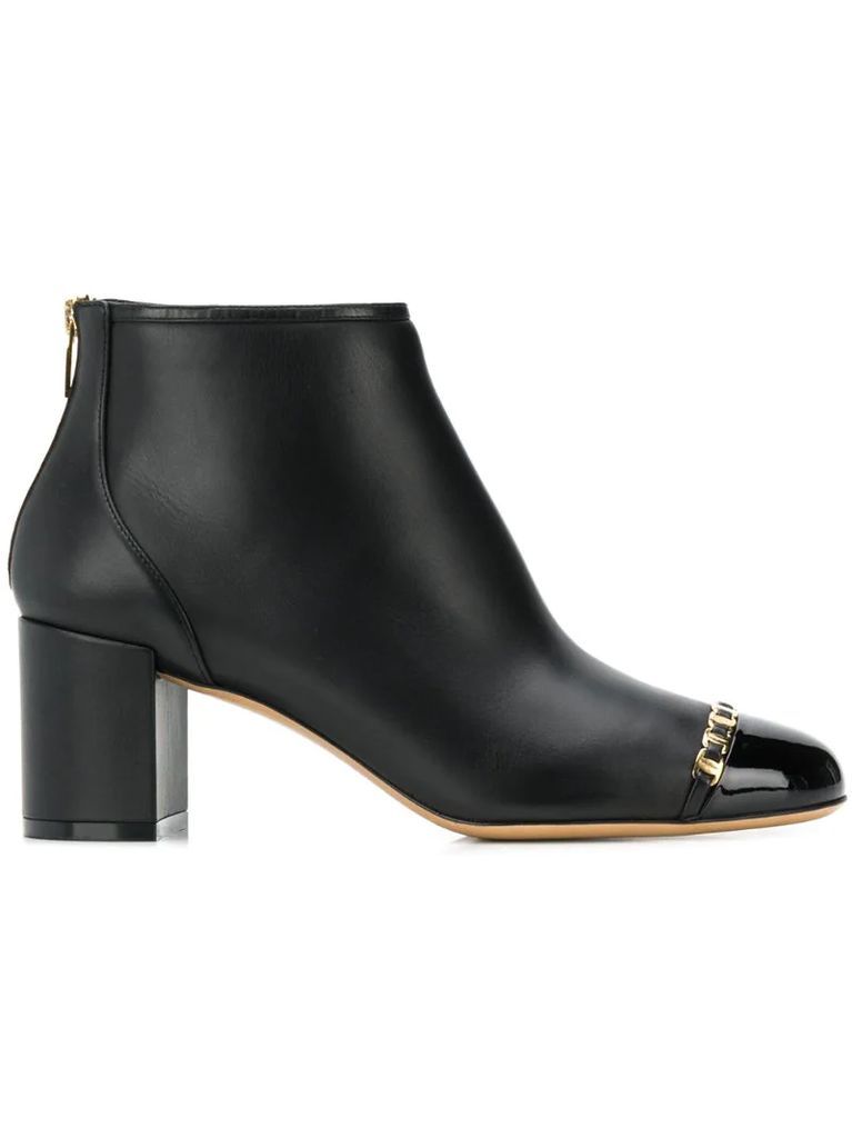 Vara Chain Detail Booties