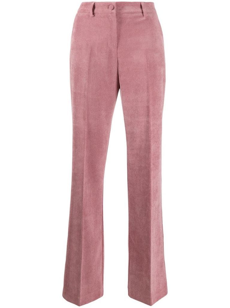 pleated suit trousers