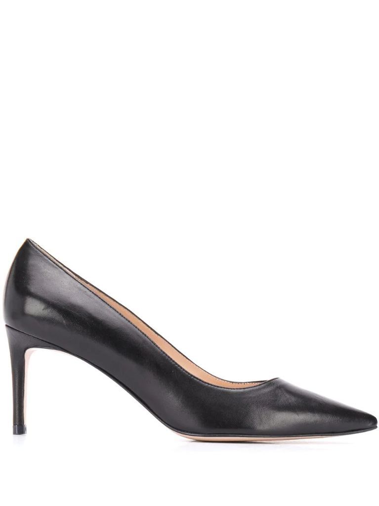 Leigh leather pumps
