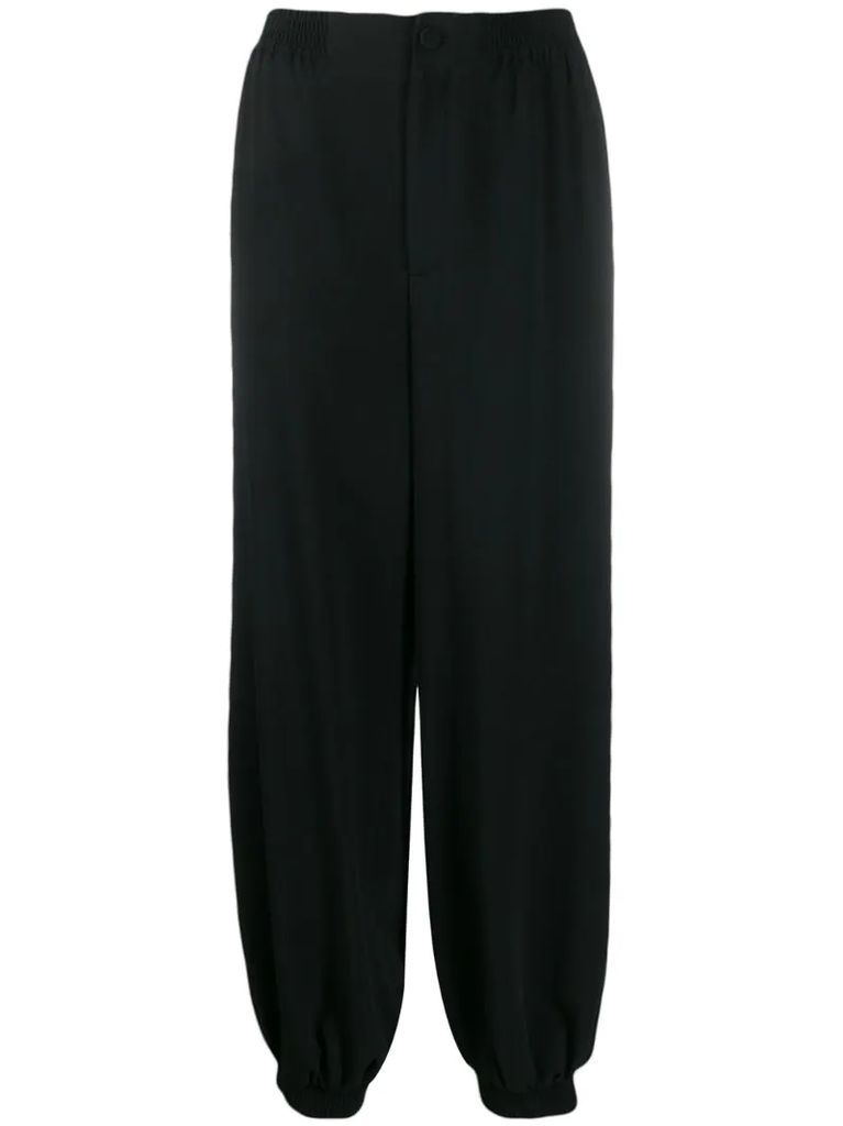 Cady harem-style trousers