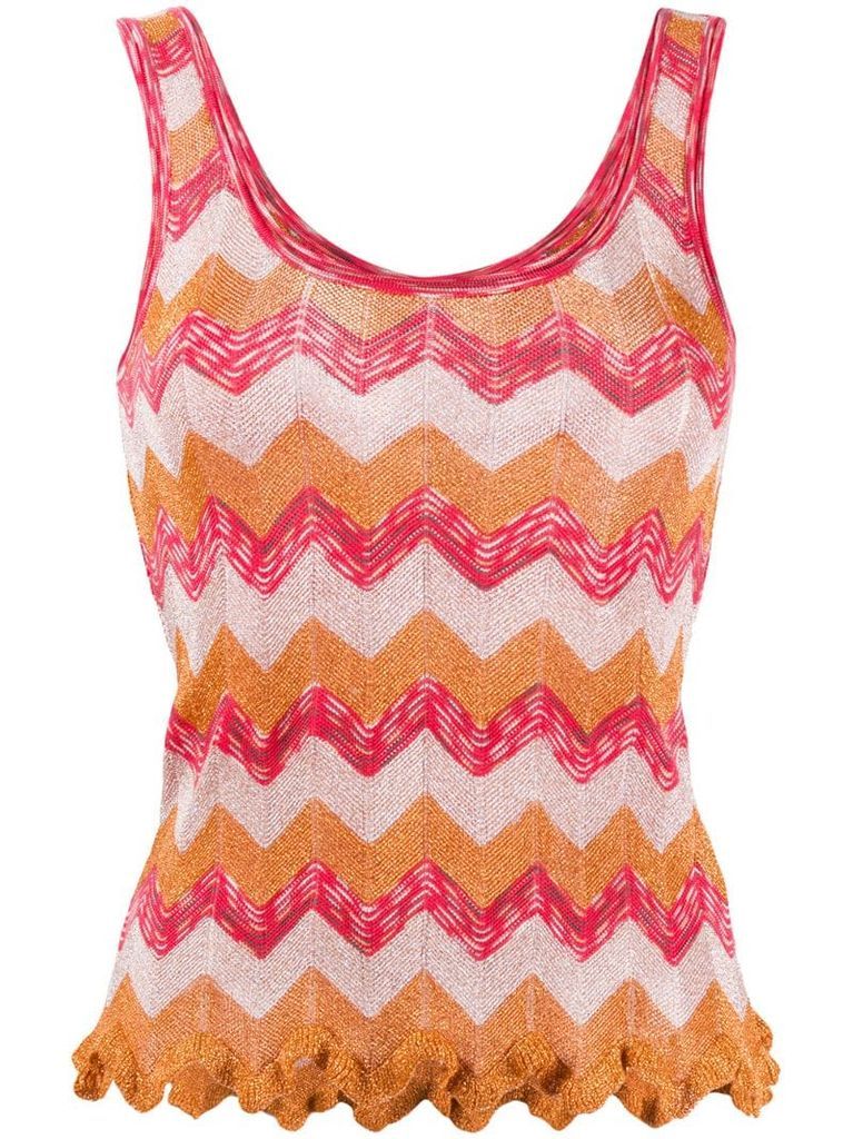 zig zag top