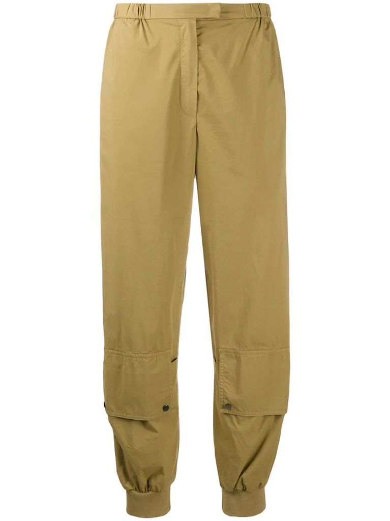 knee patch track trousers