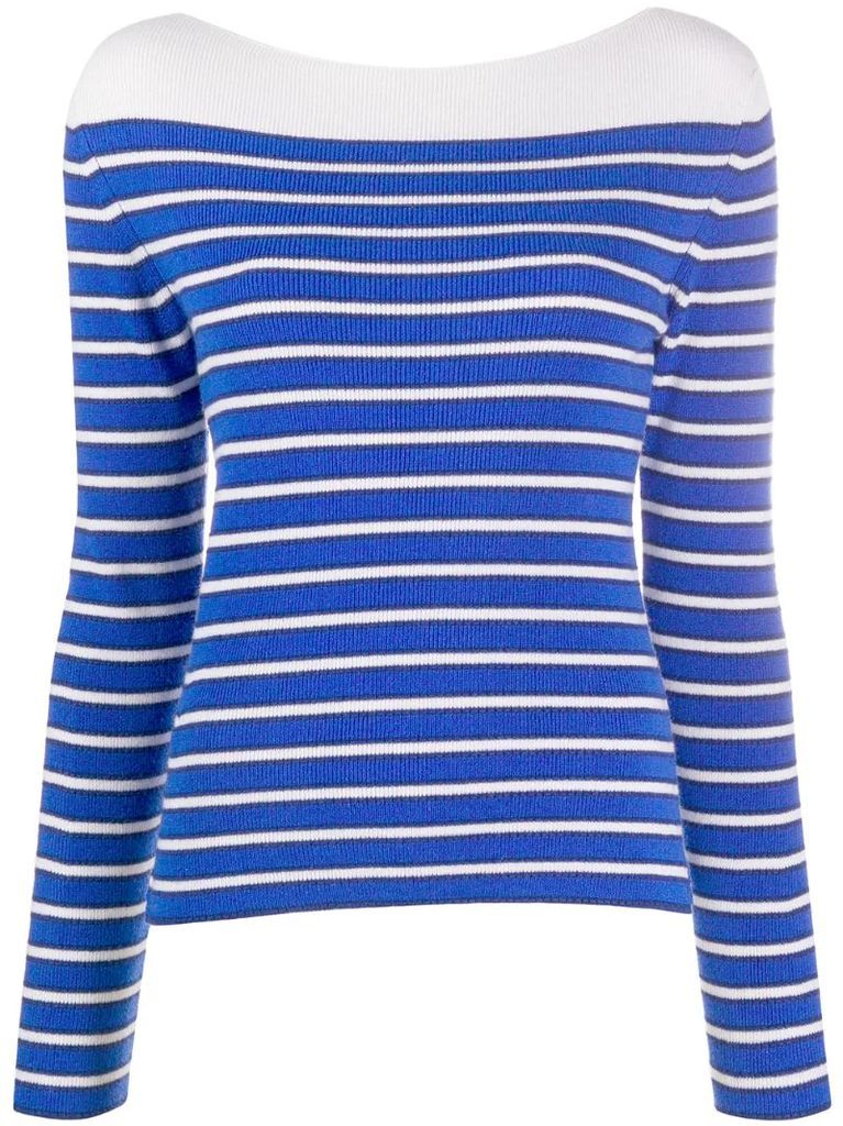striped cashmere jumper