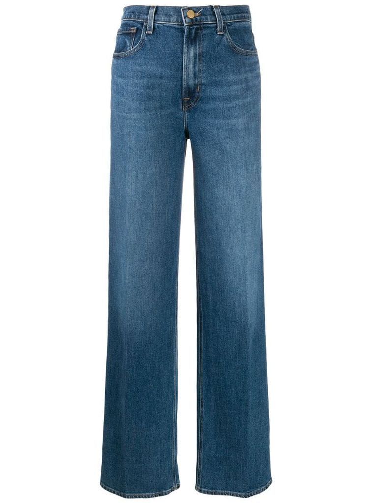 x Elsa Hosk wide leg jeans