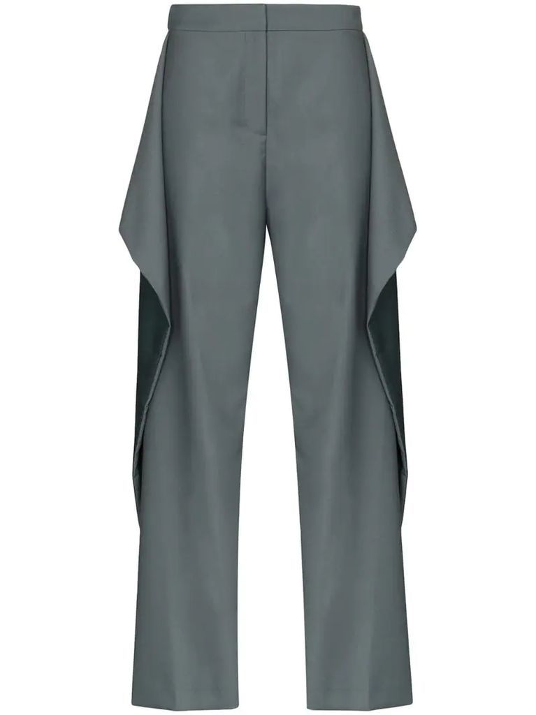 Blossom two-tone trousers