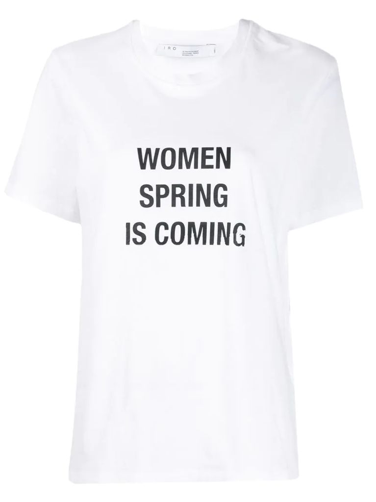 Wyona slogan T-shirt