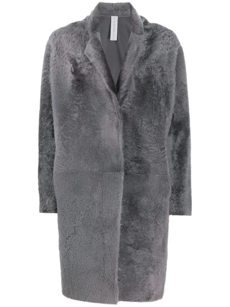 mid-length fur coat