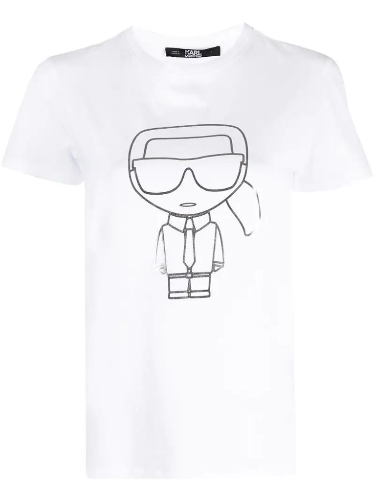 Ikonik Karl outline T-shirt