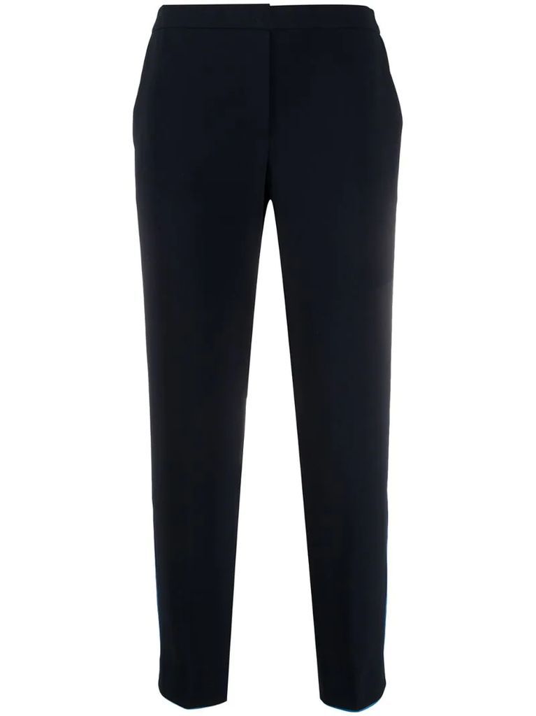 cropped suit trousers