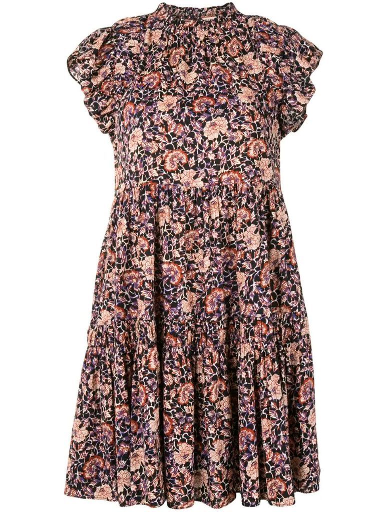 Hana floral print mini dress