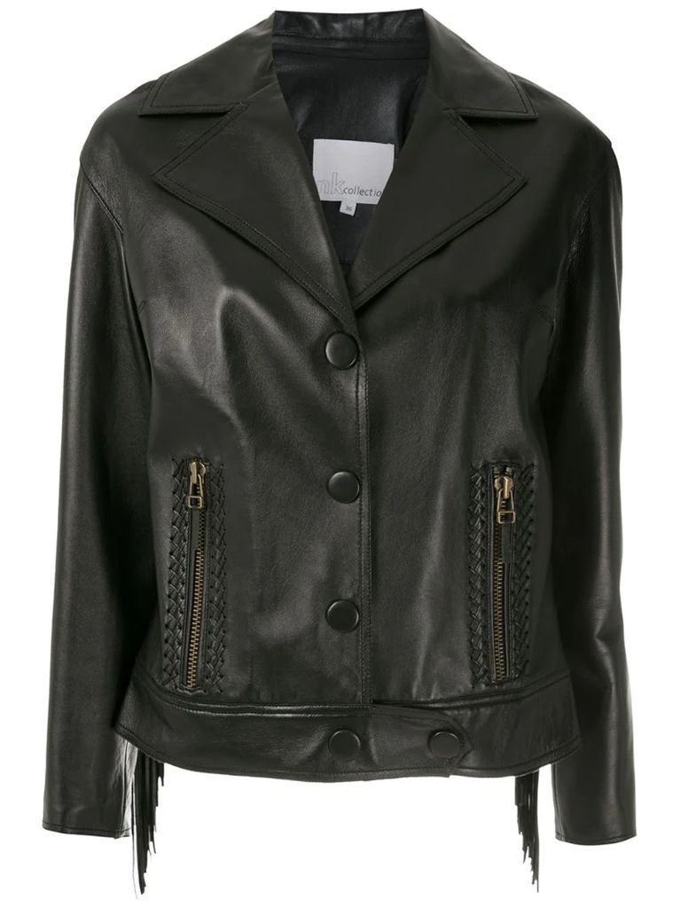 leather Francis jacket