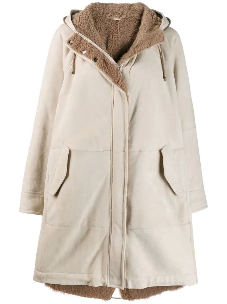 hooded parka