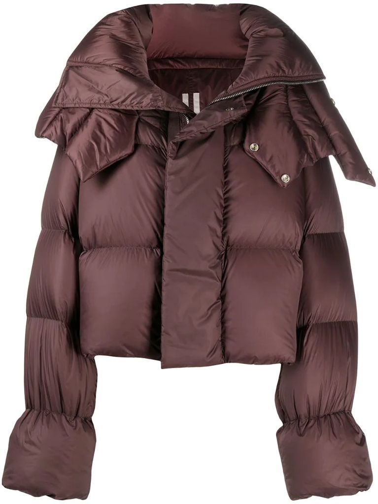cropped puffer jacket