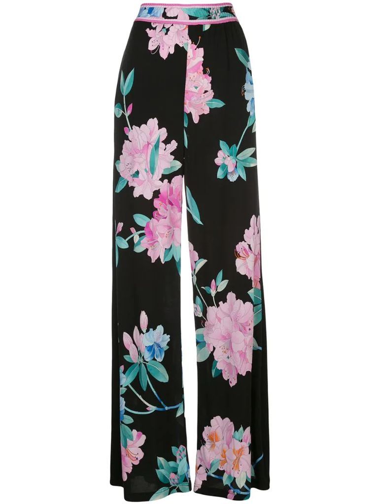 Marley floral print trousers