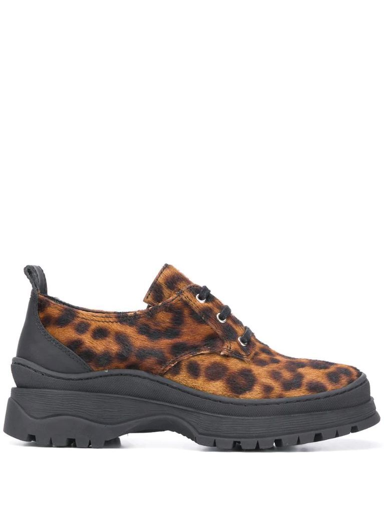 Jesse leopard print sneakers