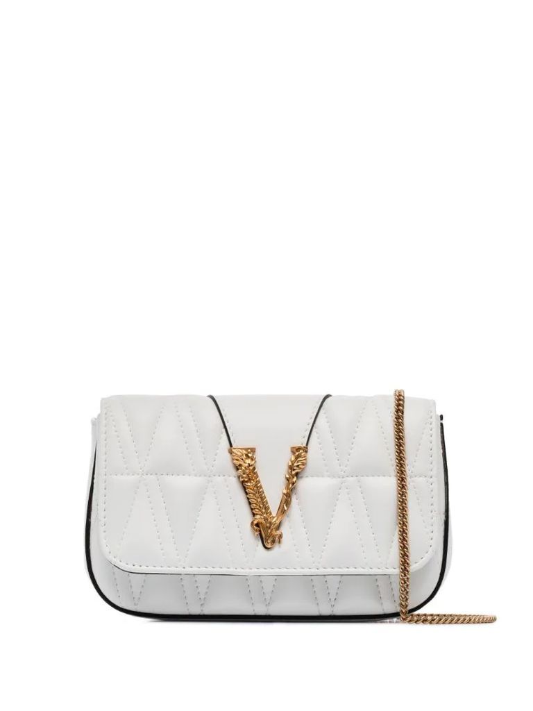 Virtus quilted clutch