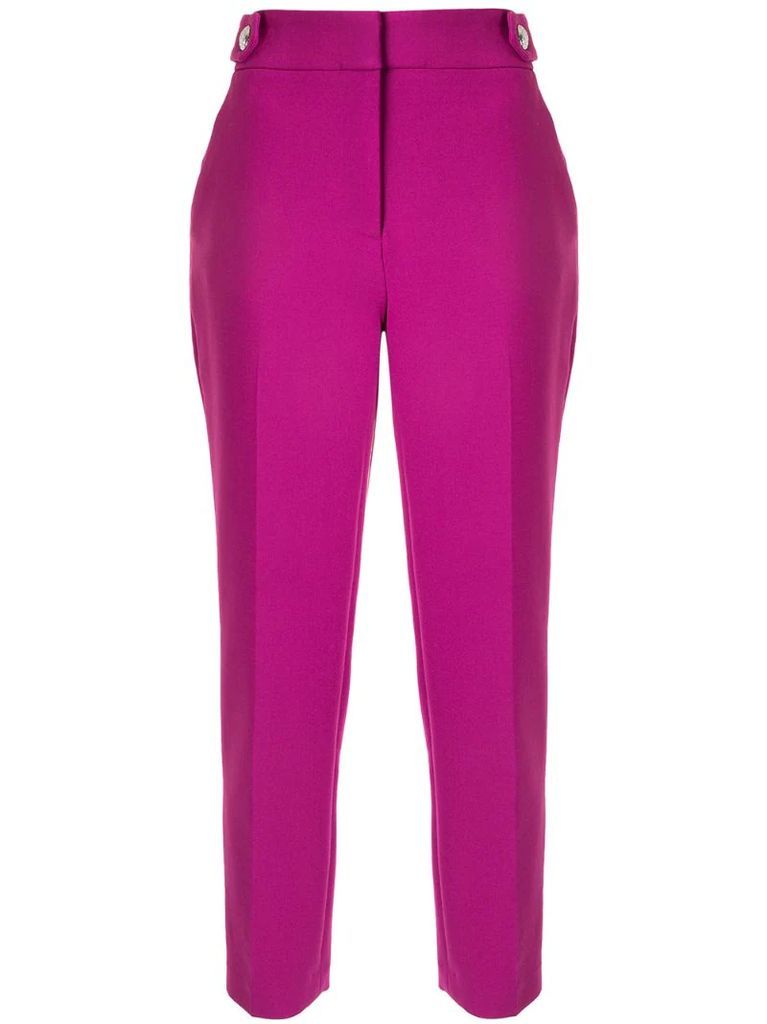 Gamila high waist slim trousers