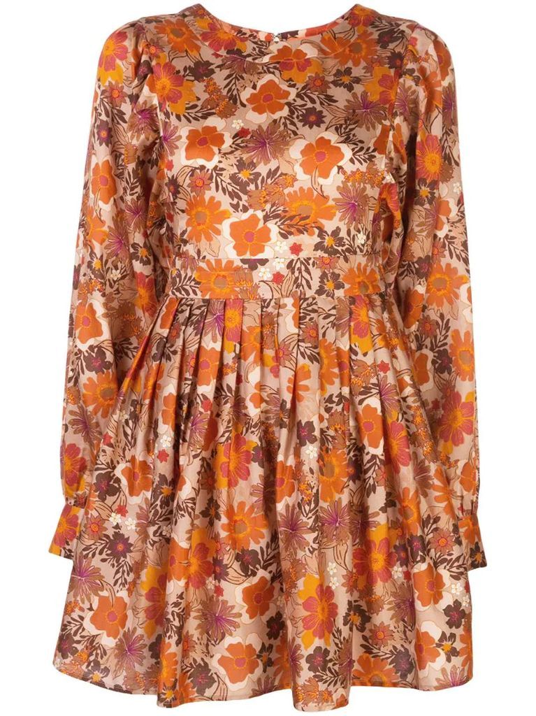 Arnette floral-print dress